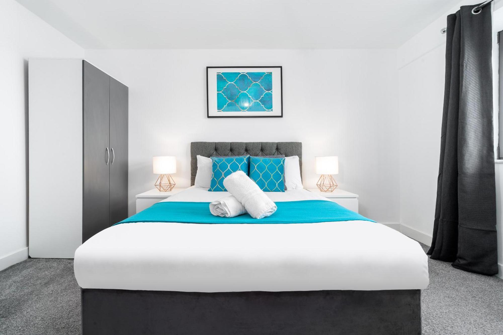 City Centre Apartment - Juliette Balcony - Fast Wifi 19A Birmingham Bagian luar foto