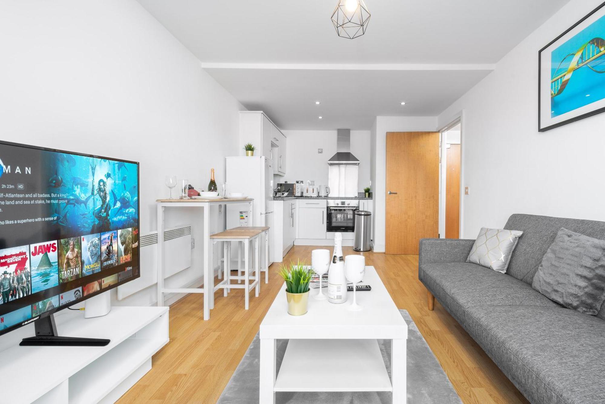 City Centre Apartment - Juliette Balcony - Fast Wifi 19A Birmingham Bagian luar foto